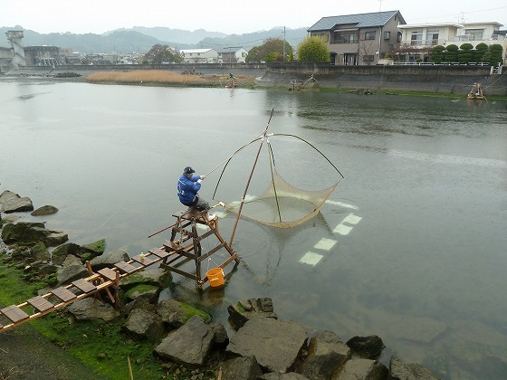 世界一の醤油をつくりたい　湯浅醤油有限会社　社長　新古敏朗のブログ-四つ手網